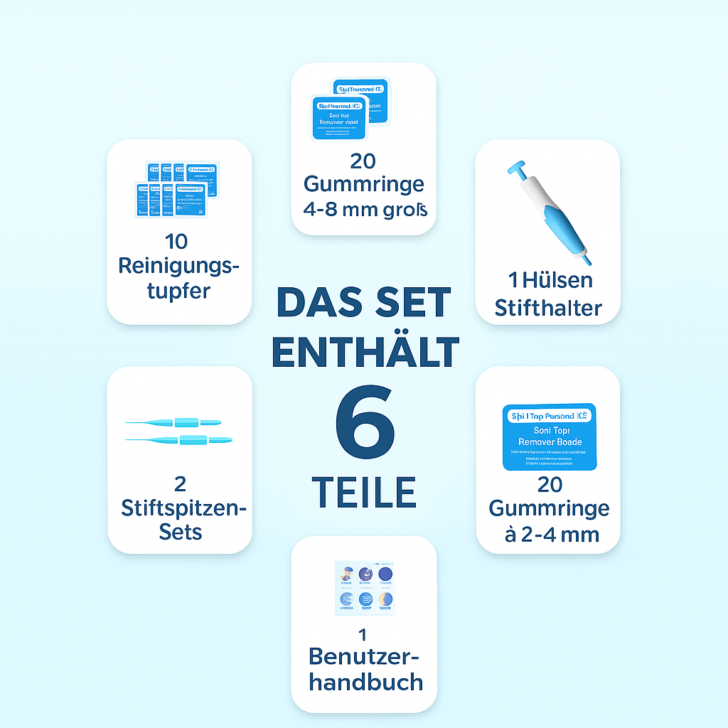 ALCURA™ Komplett Set - Nie wieder Hautanhängsel