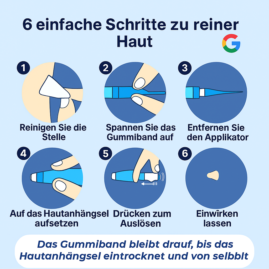 ALCURA™ Komplett Set - Nie wieder Hautanhängsel